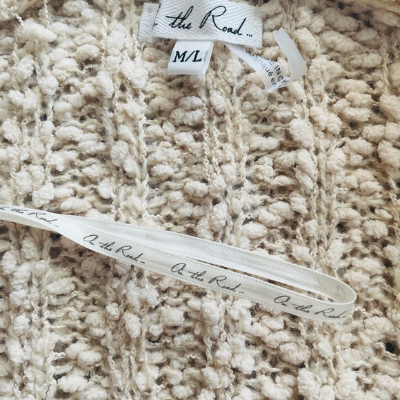 NWT! On The Road Chunky Cardigan Sweater Sz M/L - Picture 7 of 8